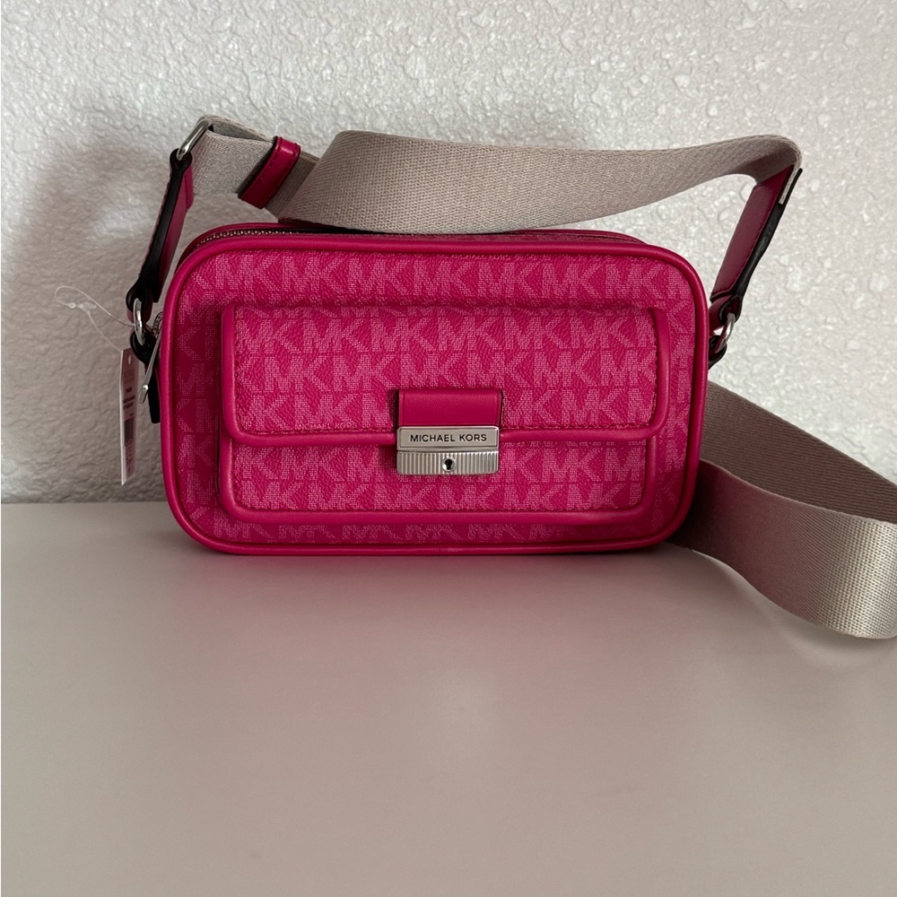 Michael Kors Fuchsia Crossbody Bag